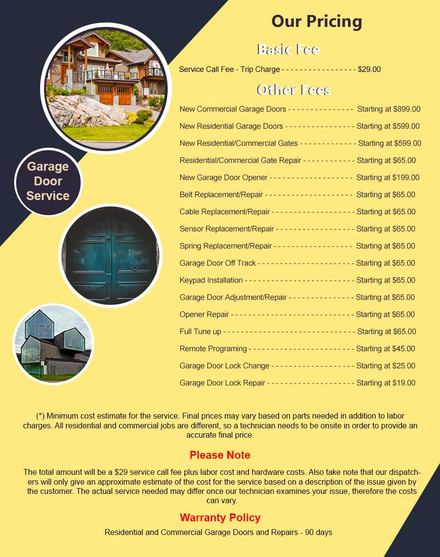 Elite Garage Door Service Balch Springs, TX 972-876-3436